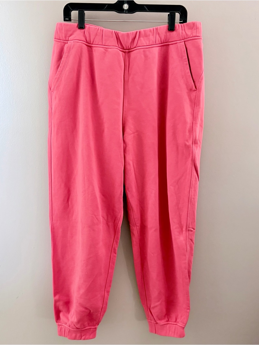 Lululemon Relaxed High-Rise Jogger Sweatpants Pink Size 12